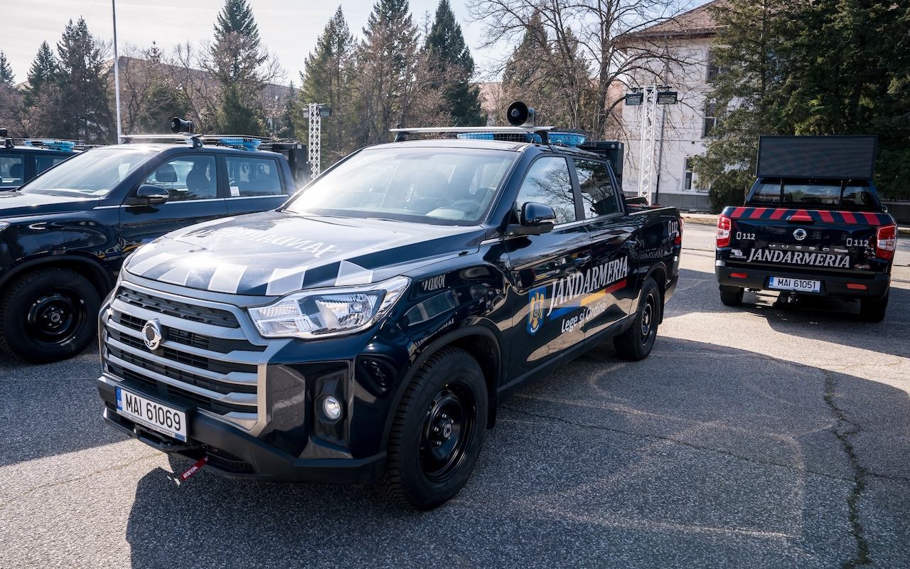 Gendarmerie vehicles
